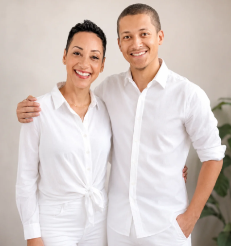 Deborah Henry-Bennett, known as 'Mars Mom,' with her son Omari 'Mars' Munroe